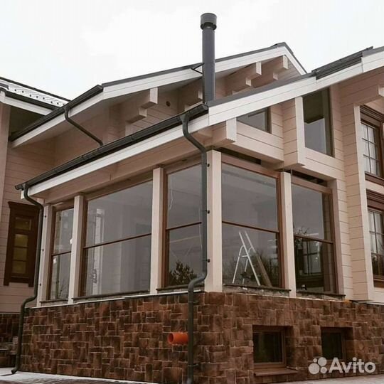 Пластиковые окна. остекление домов