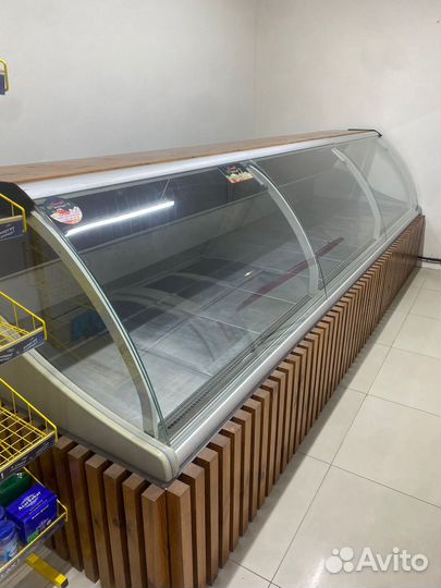 Витринный холодильник бу