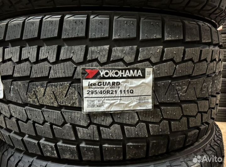 Yokohama Ice Guard G075 265/45 R21 и 295/40 R21 111Q