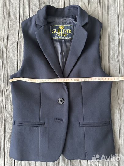 Жилет школьный для девочки 122 128