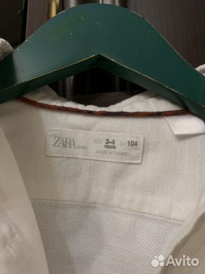 Рубашка детская zara