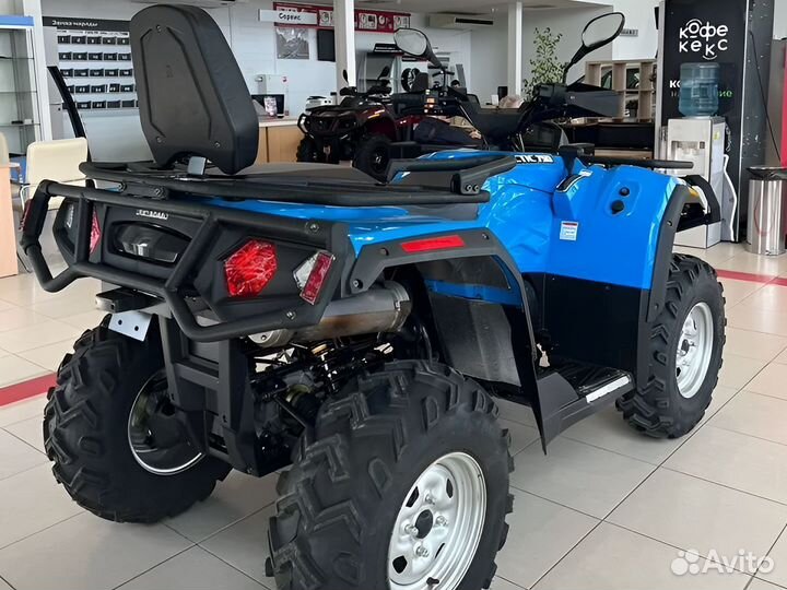 Квадроцикл Hisun (Хисун) Tactic 750 Normal синий