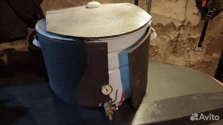 Кастрюля эмалированная 40 литров