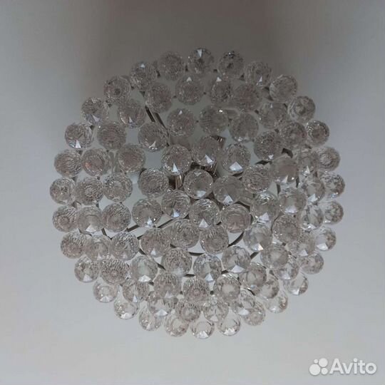 Люстра хрустальная потолочная
