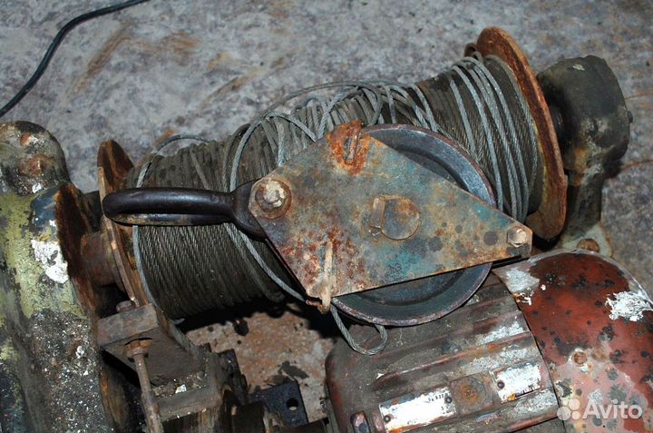 Лебедка тяговая строительная Т-66Д 500кг СССР