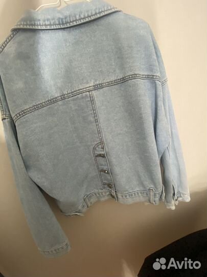 Джинсовая куртка женская 40 42