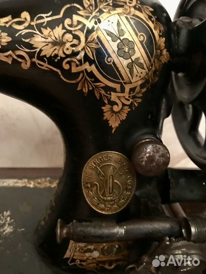 Ручная швейная машинка singer, 19 век