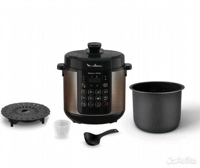 Новая мультиварка скороварка Moulinex CE22A932