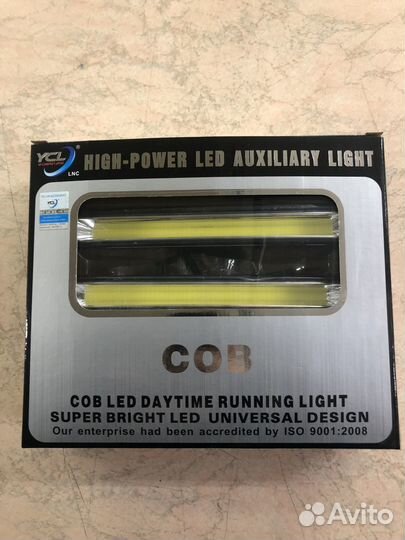 Огни ходовые дневного света COB 725