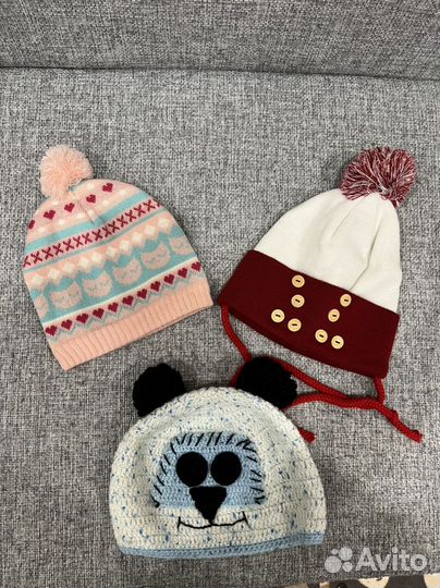 Шапки на девочку (зима, осень)