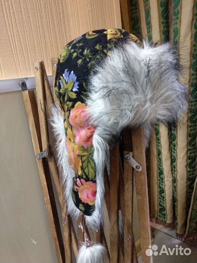 Шапка ушанка женская