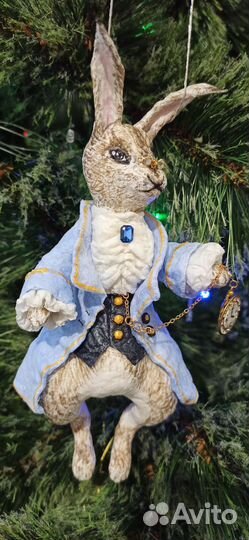 Коллекционная ватная игрушка. Ручная работа