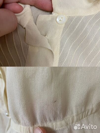 Винтажная рубашка блузка блуза СССР ретро