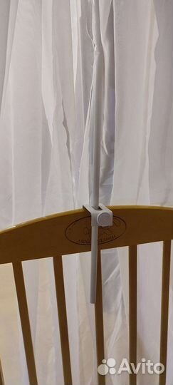 Балдахин в кроватку с держателем