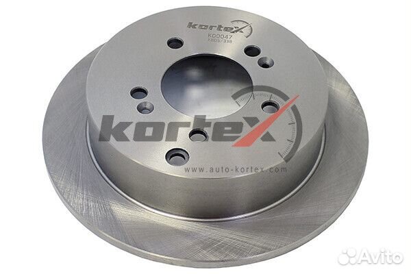 Диск тормозной задний Kortex KD0047