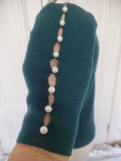 Джемпер женский с горлом р 46