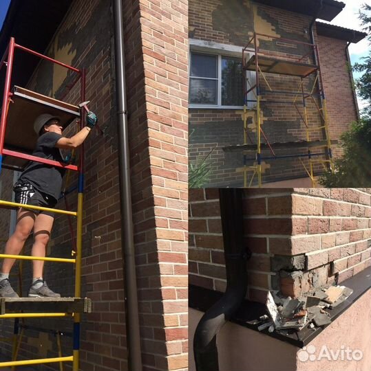 Отделка фасада. Монтаж сайдинга. Фасадные работы