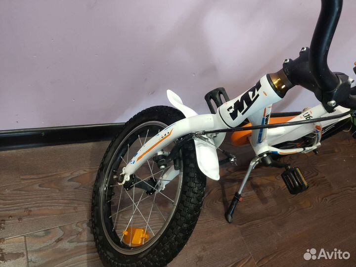 Детский велосипед KTM 16 белый