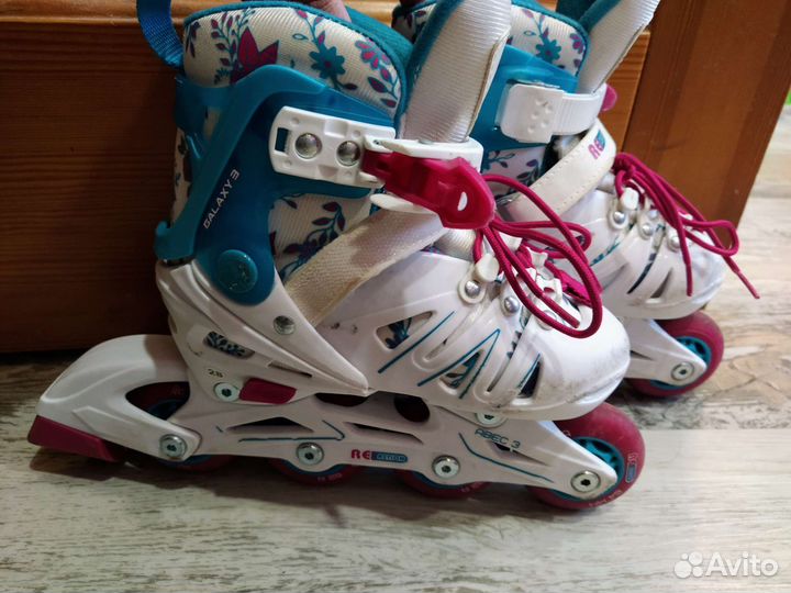 Роликовые коньки детские раздвижные