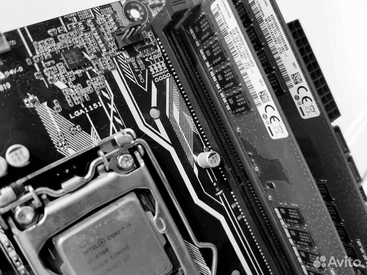 Мощные игровые комплекты (мать+проц+память) №2