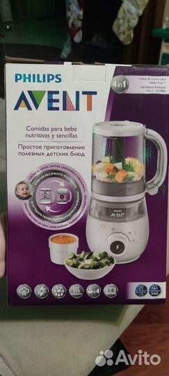 Пароварка блендер philips avent 4 в 1