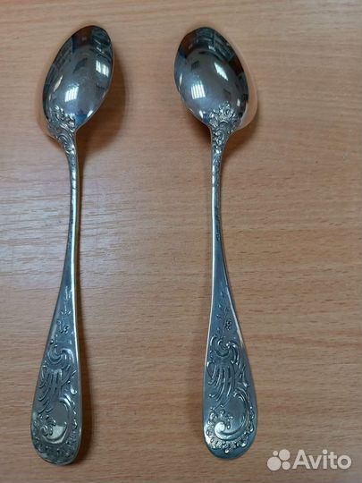 Ложки столовые серебро 800пр