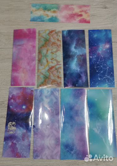 Переводная фольга для дизайна ногтей