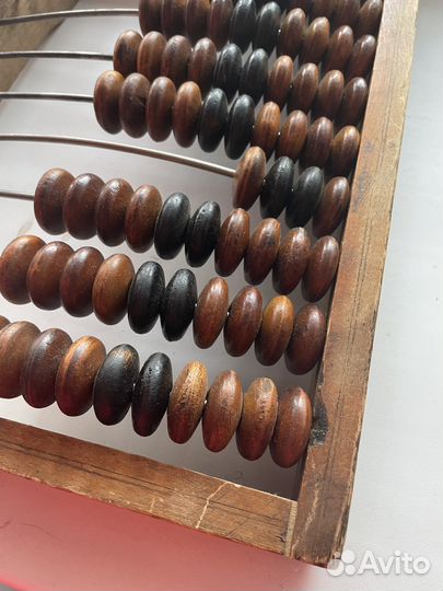 Счеты амбарные деревянные СССР