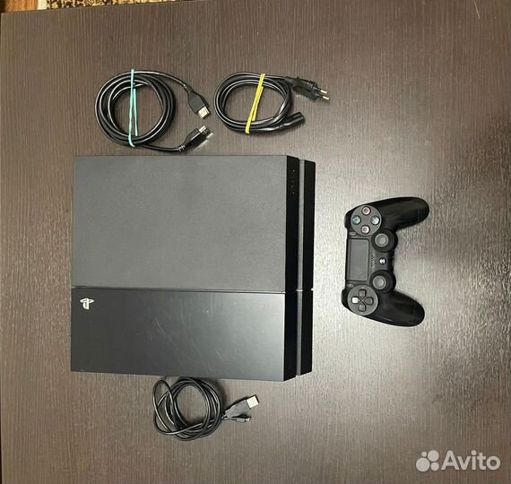Sony playstation 4 500gb + 4 игры (комплект)