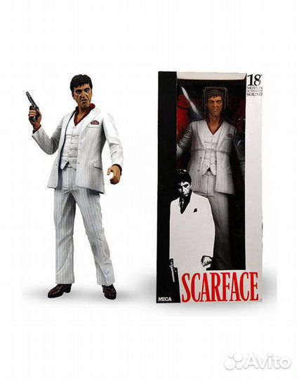 Neca Фигурка scarface Tony Montana Лицо со шрамом