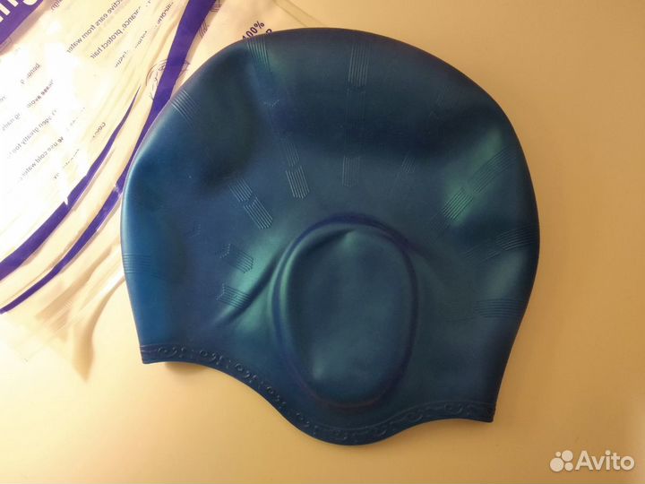 Шапочка для плавания взрослая, женская