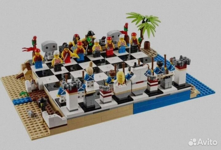 Lego шахматы пираты