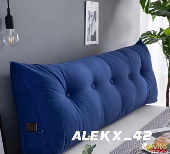 Мягкое изголовье для кровати