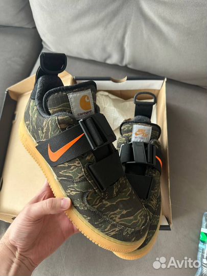 Кроссовки Nike x Carhartt WIP Air Force Оригинал