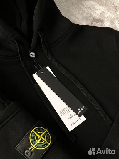 Спортивный костюм Stone Island черный люкс