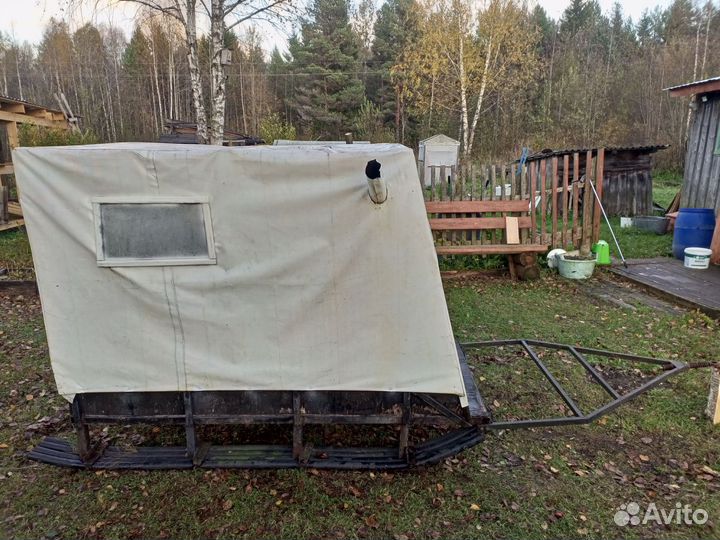 Прицеп для снегохода