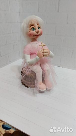 Интерьерная кукла ручной работы