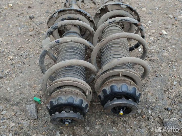 Передние стойки hyundai solaris 2