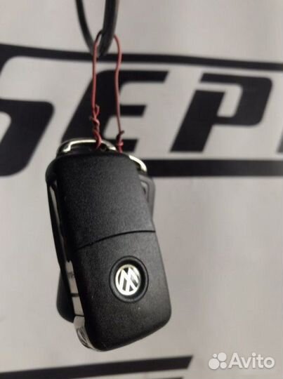 Ключ зажигания Volkswagen Tiguan