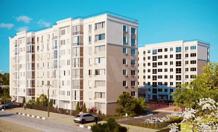 1-к. квартира, 40,4 м², 7/9 эт.