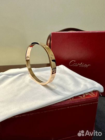 Браслет Cartier Love золотой