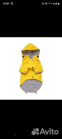 Куртка дождевик для собак