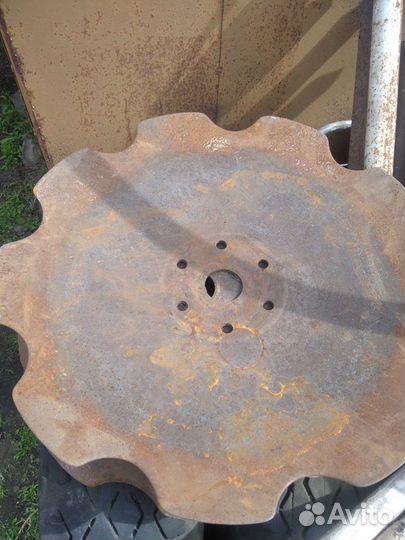 Сковорода из диска, заготовка для саджа