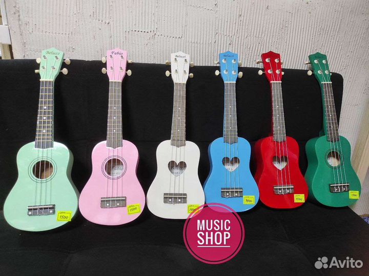 Укулеле сопрано новая