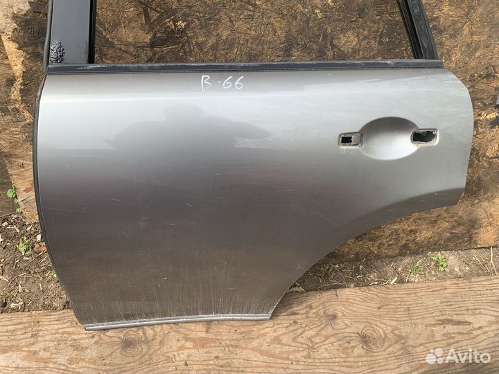 Infiniti fx35 fx45 дверь задняя левая серая