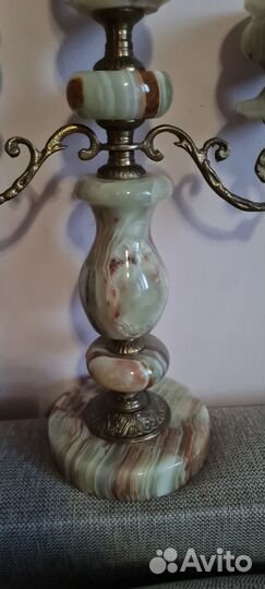 Подсвечник из оникса