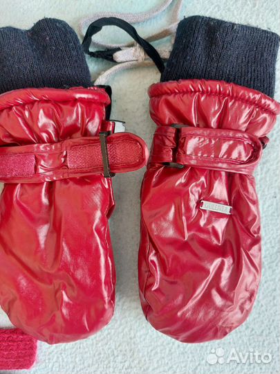 Шапка шарф варежки краги Gulliver