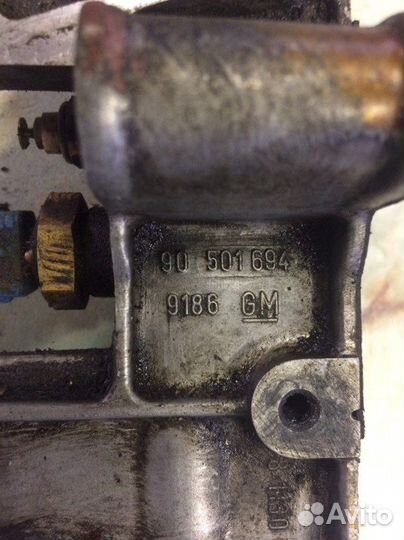 Фланец двигателя системы охлаждения Opel Vectra B