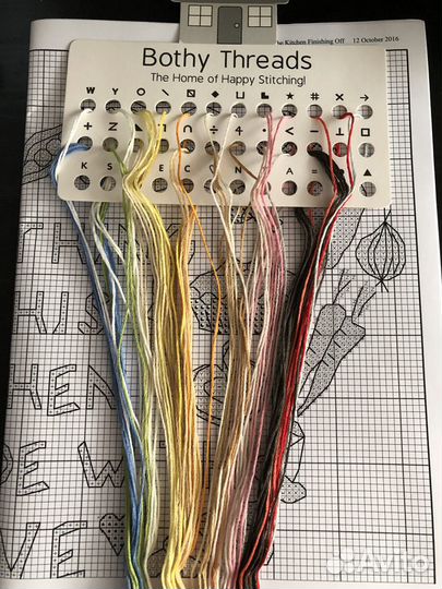 Набор для вышивания Bothy Trreads Heart of the Kit