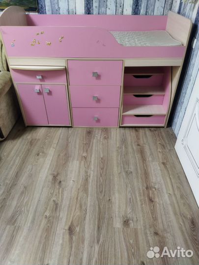 Кровать-чердак